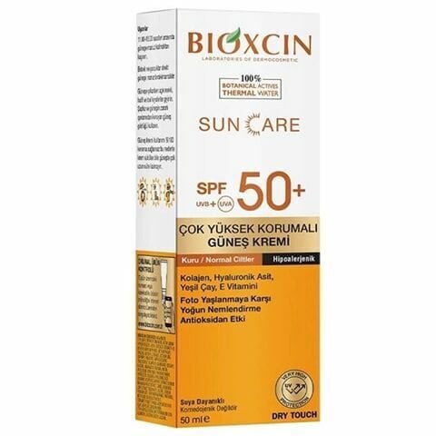 Sun Care Çok Yüksek Korumalı Kuru Ciltler için Güneş Kremi Spf 50+