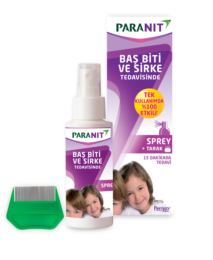 Paranit Baş biti ve sirke Spreyi