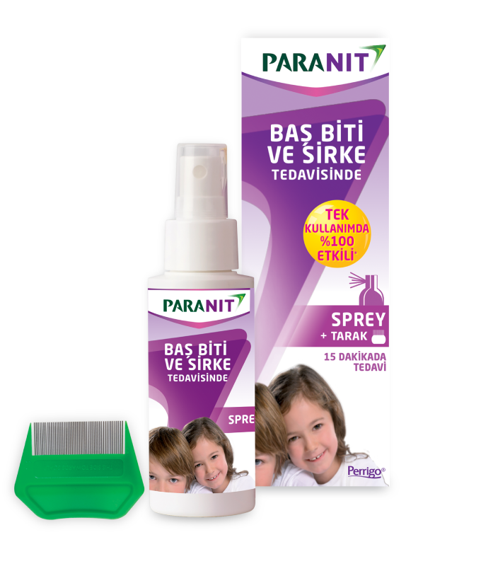 Paranit Baş biti ve sirke Spreyi