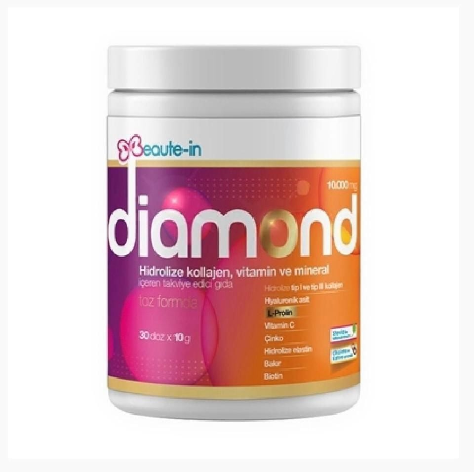 Herbasist Beaute-in Diamond Collagen 300 Gr