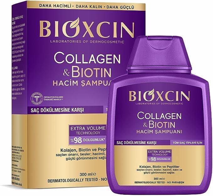 Bioxcin Collagen & Biotin Hacim Şampuanı 300 ml