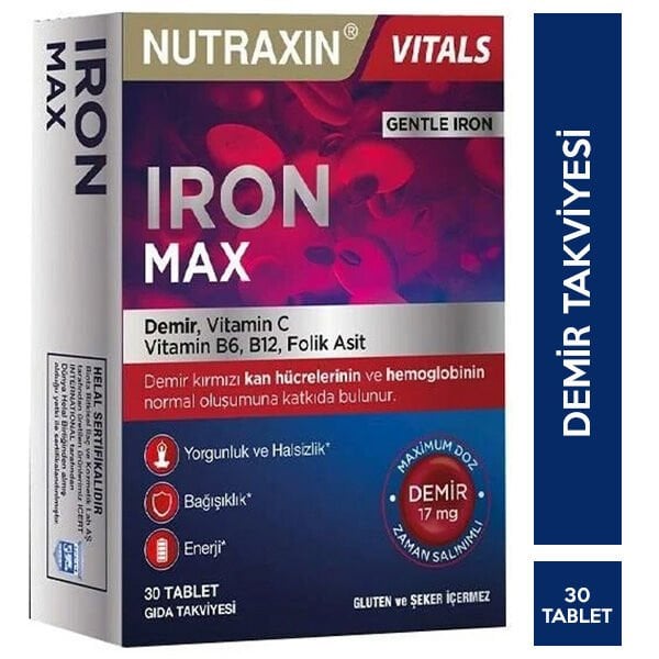 Nutraxin Iron Max 30 Tablet