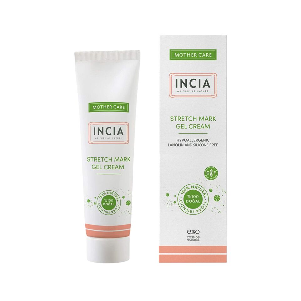 INCIA %100 Doğal Karın Çatlak Jel Kremi 75 ml
