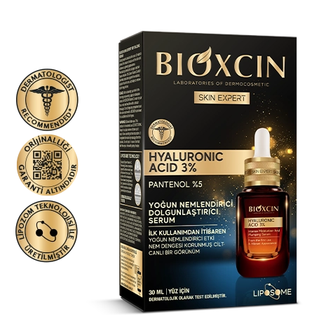 Bioxcin Hyaluronic Acid %3 Nemlendirici ve Dolgunlaştırıcı Serum 30 ml