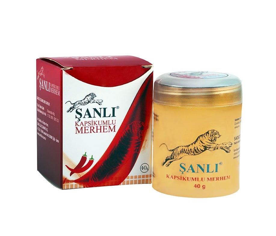 Sanlı Kapsikumlu Merhem 40 Gr.