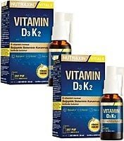 Nutraxin D3K2 Sprey 30 ml 2 Adet