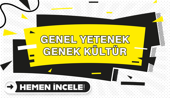 KPSS GENEL YETENEK GENEL KÜLTÜR
