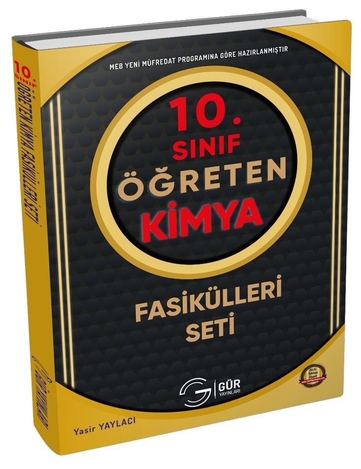 Gür Yayınları 10. Sınıf Öğreten Kimya Fasikülleri Seti