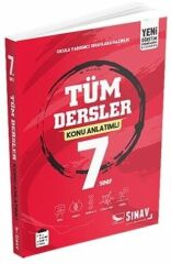 Sınav Yayınları 7. Sınıf Tüm Dersler Konu Anlatımlı