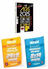 Yargı + Yönerge 2025 MEB-AGS Eğitimin Temelleri, Türk Milli Eğitim Sistemi İle Mevzuatı ve Anayasa 15+22 Deneme 3 lü Set