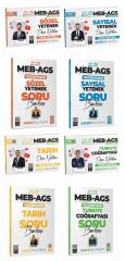 İndeks Akademi 2025 MEB-AGS Akademisi Sözel+Sayısal Yetenek+Tarih+Türkiye Coğrafyası Ders Notları + Soru Bankası 8 li Set
