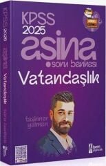 İsem 2025 KPSS Vatandaşlık Aşina Soru Bankası Çözümlü - Taşkıner Yalman İsem Yayınları