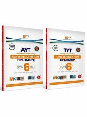 A Yayınları TYT ve AYT Son 6 Yıl Tıpkı Basım Çıkmış Sorular 2018-2023