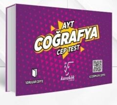 Karekök Yayınları AYT Coğrafya Cep Test