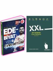Dersia  XXL AYT Edebiyat Soru ve Dizgi AYT Edebiyat Video Ders Notları 2 li Set