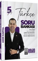 Retro 2025 KPSS Türkçe 5Yüz Soru Bankası Çözümlü - Aker Kartal Retro Yayıncılık