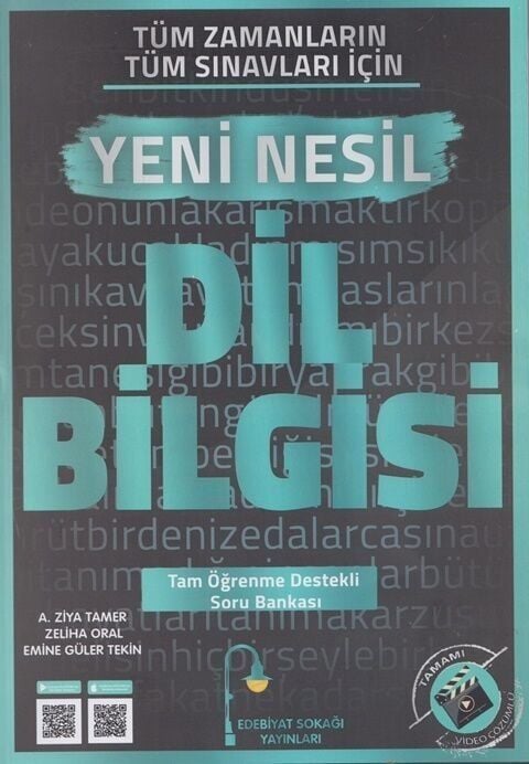Edebiyat Sokağı TYT Dil Bilgisi Konu Anlatımlı Soru Bankası