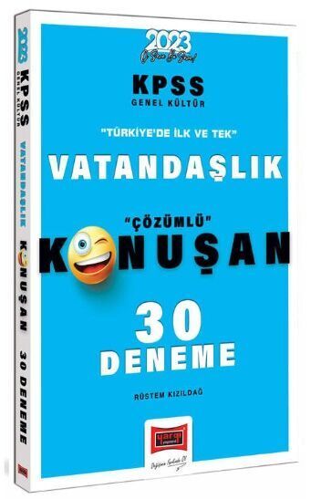 Yargı Yayınları 2023 KPSS Genel Kültür Konuşan Vatandaşlık 30 Deneme