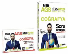 HocaWebde 2025 KPSS MEB-AGS Haritalarla Türkiye Coğrafyası + Soru Bankası 2 li Set - Engin Eraydın HocaWebde Yayınları