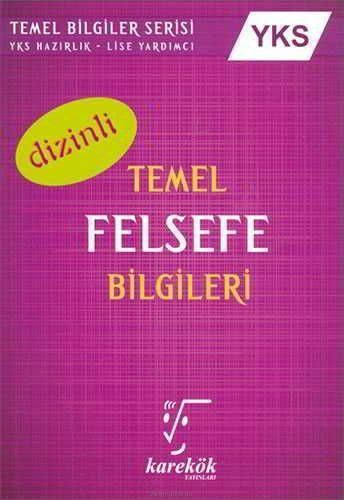 Karekök Yayınları AYT Temel Felsefe Bilgileri