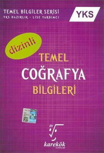 Karekök Yayınları YKS Temel Coğrafya Bilgileri Dizinli