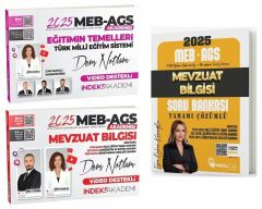 Hoca Kafası + İndeks 2025 MEB-AGS Eğitimin Temelleri + Mevzuat Bilgisi Ders Notları + Soru 3 lü Set