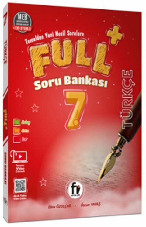 Fi Yayınları 7. Sınıf Türkçe FULL Soru Bankası