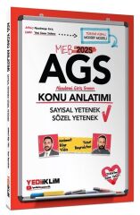 Yediiklim 2025 MEB-AGS Sözel-Sayısal Yetenek Konu Anlatımı Yediiklim Yayınları