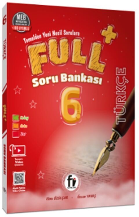 Fi Yayınları 6. Sınıf Türkçe FULL Soru Bankası