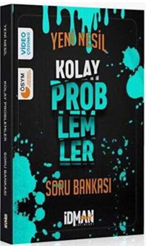 İdman Yayınları Kolay Problemler Soru Bankası