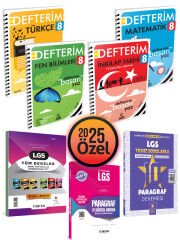 Marka 2025 LGS Paragraf Soru Tüm Dersler Deneme ve Arı LGS Tüm Dersler Akıllı Defter 7 Kitap