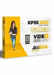 HocaWebde Yayınları 2023 KPSS Türkçe Video Ders Notu