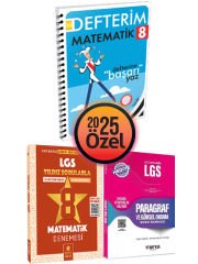 Marka Yayınları LGS Paragraf Soru ve Yıldız Matematik Deneme ve Arı LGS Matematik Defterim 3 Kitap
