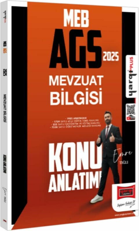 Yargı Yayınları 2025 MEB AGS Mevzuat Bilgisi Konu Anlatımı