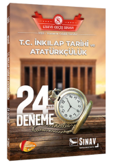 Sınav Yayınları 8. Sınıf LGS T.C. İnkılap Tarihi ve Atatürkçülük 24 Deneme