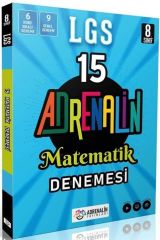 Adrenalin Yayınları 8. Sınıf LGS Matematik 15 Branş Denemesi