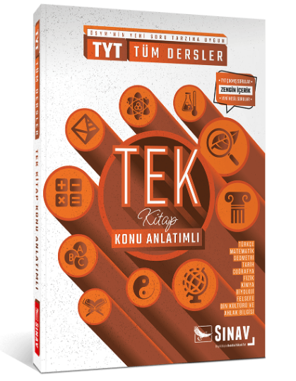 Sınav Yayınları TYT Tüm Dersler Konu Anlatımlı Tek Kitap