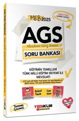 Yediiklim 2025 MEB-AGS Eğitimin Temelleri ve Türk Milli Eğitim Sistemi ile Mevzuatı Soru Bankası