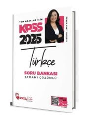 Hoca Kafası 2025 KPSS Türkçe Soru Bankası Çözümlü - Öznur Saat Yıldırım Hoca Kafası Yayınları