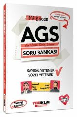 Yediiklim 2025 MEB-AGS Sözel-Sayısal Yetenek Soru Çözümlü - Mehmet Bilge Yıldız Yediiklim Yayınları