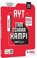 Sınav Yayınları AYT MSÜ Sayısal Tam Tekrar Kampı