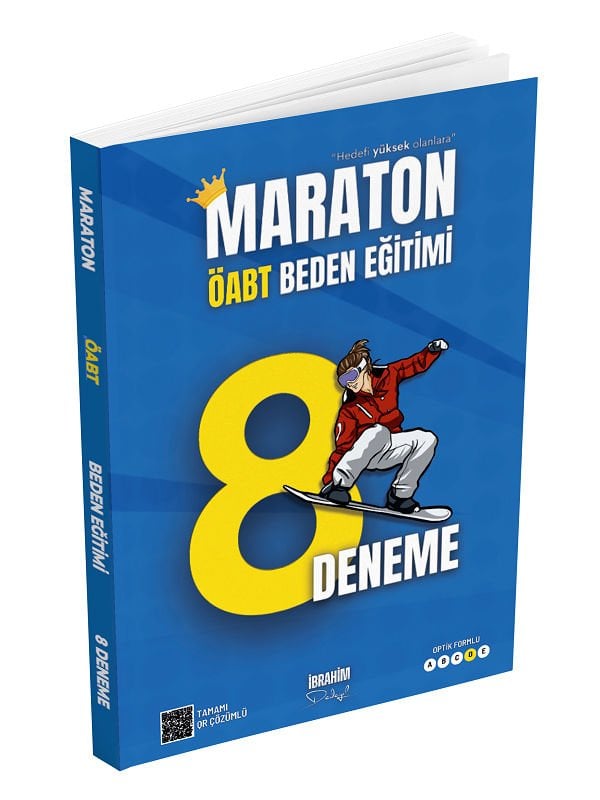 Maraton BESYO ÖABT Beden Eğitimi 8 Deneme Çözümlü - İbrahim Dedegil Maraton BESYO