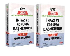Data 2024 GYS Adalet Bakanlığı Ceza Tevkifevleri İnfaz ve Koruma Başmemuru Hazırlık Kitabı 2 Cilt