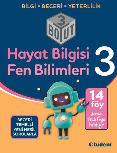 Tudem Yayınları 3. Sınıf Hayat Bilgisi Fen Bilimleri 3 Boyut