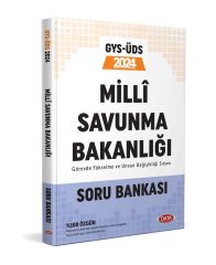 Data Yayınları 2024 GYS Milli Savunma Bakanlığı Soru Bankası