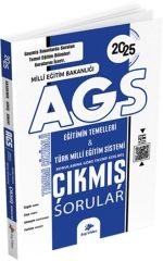 Dizgi Kitap 2025 MEB AGS Tamamı Video Çözümlü Eğitimin Temelleri Türk Milli Çıkmış Sorular