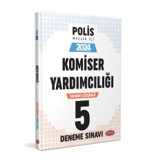 Data Yayınları 2024 Polis Meslek İçi Komiser Yardımcılığı 5 Deneme