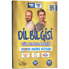 Kr Akademi Önder Hoca & Ethem Hoca Tüm Sınavlar İçin Dil Bilgisi Video Ders Kitabı