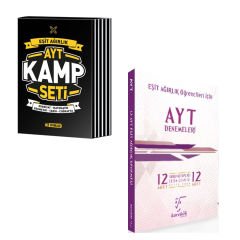 Hız Yayınları AYT Eşit Ağırlık KAMP Seti ve Karekök AYT Eşit Ağırlık 12li Deneme