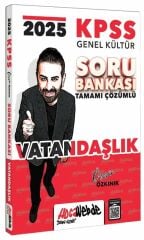 HocaWebde 2025 KPSS Vatandaşlık Soru Bankası Çözümlü - Özgür Özkınık HocaWebde Yayınları
